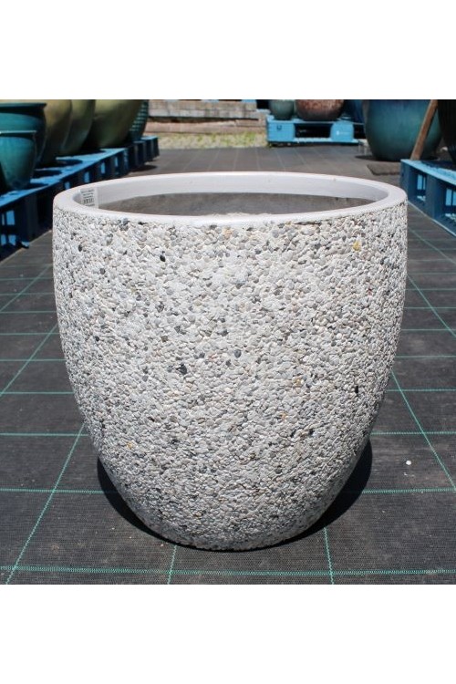 Donica Grit Egg szara s/3 25632 - 44x44 cm