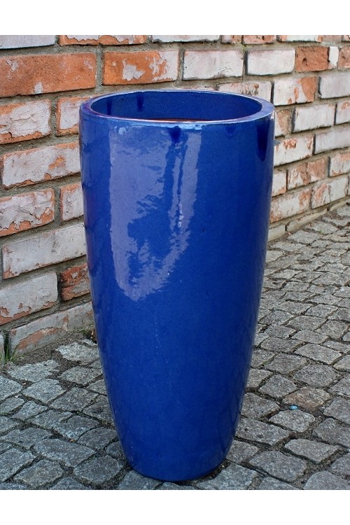 Donica Jenny wazon niebieski s/2 79993133 - 31x70 cm - doniczki-poznan.pl