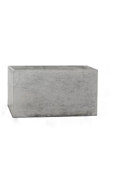 Donica skrzynia szara beton architektoniczny 145002 - 90x45x45 cm - doniczki-poznan.pl