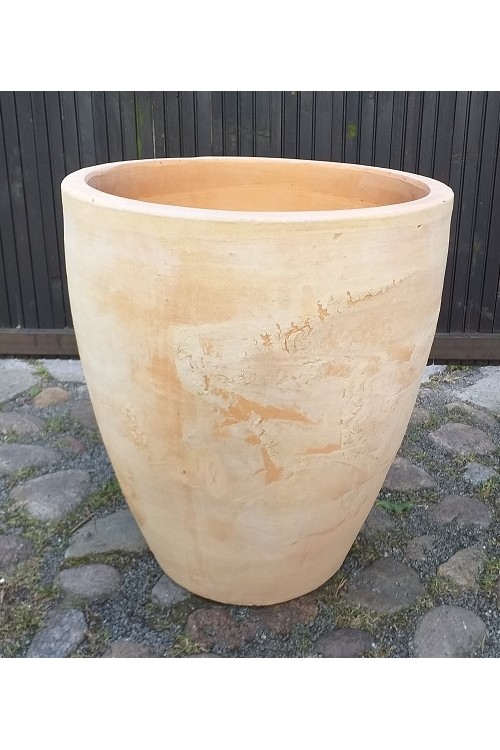 Donica wazon okrągły jasna terakota postarzana s/3 79992688 - 44x49 cm