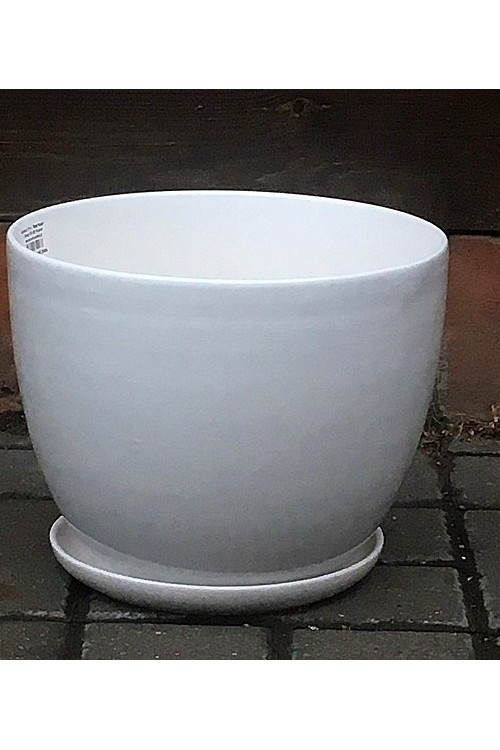 Doniczka baryka biaa s/6 7815 - 30,5x24,5 cm - doniczki-poznan.pl