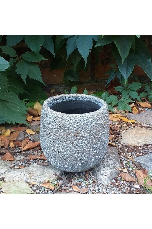 Doniczka Eva niebieskozota s/2 25340 - 13x13 cm