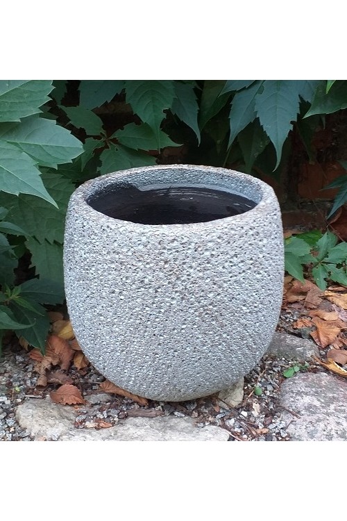 Doniczka Eva niebieskozota s/4 25342 - 18x17 cm