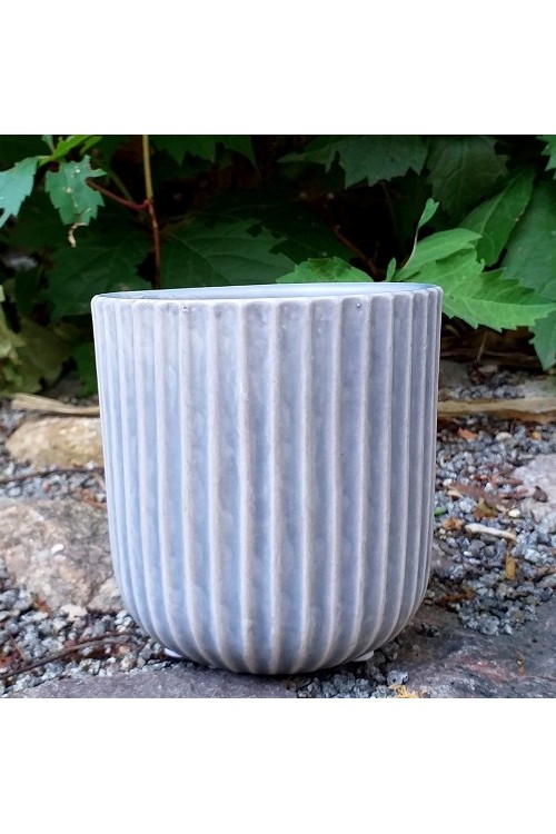 Doniczka Tove szaroniebieska s/2 79992859 - 10x11 cm - doniczki-poznan.pl