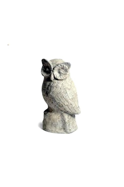 Figurka sowa puchacz z betonu 1380647 - 15,5x10,5x19 cm - doniczki-poznan.pl