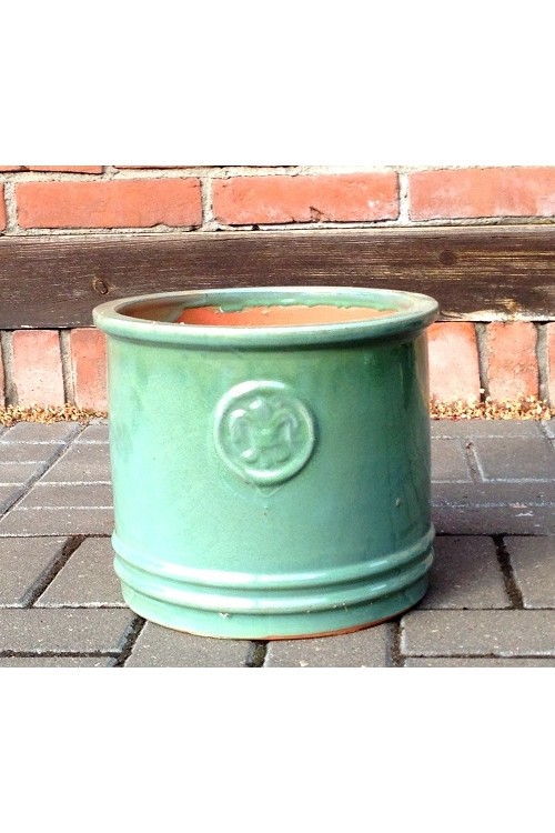 MC Donica Lilia Cylinder zielona s/3 79991273 - 28x24 cm - doniczki-poznan.pl