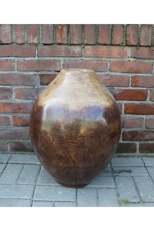 MEX Wazon Esfera brąz s/1 149055 - 41x58 cm - doniczki-poznan.pl