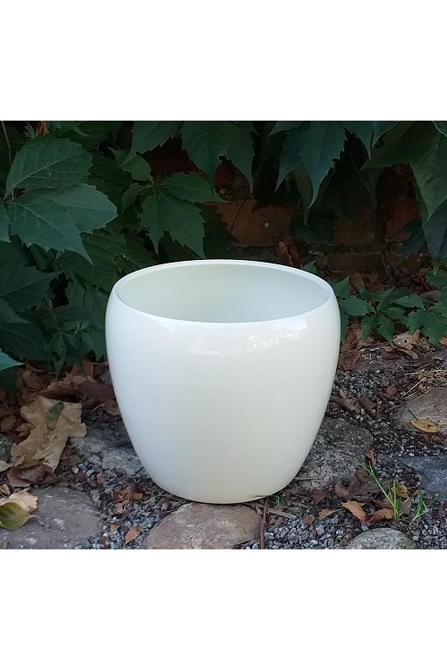 Okrga ceramiczna osonka kremowa s/4 7720 -rednica 18 cm - doniczki-poznan.pl